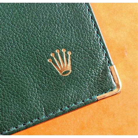 green rolex wallet|Rolex wallet amazon.